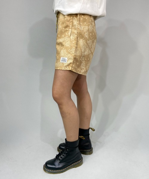 ROXY（ロキシー）の「ROXY/ロキシー 水陸両用  無地/ペイズリー柄/ワンポイントロゴトランクス/ショートパンツ/水着   RBS221046（水着・レディース・ベージュ/カーキ/ブラック・L/M/S）」の10枚目の写真