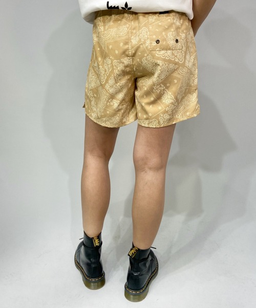 ROXY（ロキシー）の「ROXY/ロキシー 水陸両用  無地/ペイズリー柄/ワンポイントロゴトランクス/ショートパンツ/水着   RBS221046（水着・レディース・ベージュ/カーキ/ブラック・L/M/S）」の11枚目の写真
