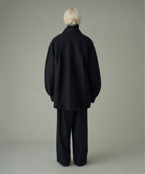 Juha（ユハ）の「MOHAIR SHEEP JACKET（シャツ/ブラウス・メンズ・ブラック/アイボリー・4/3）」の4枚目の写真