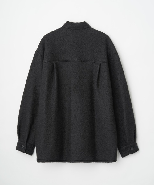 Juha（ユハ）の「MOHAIR SHEEP JACKET（シャツ/ブラウス・メンズ・ブラック/アイボリー・4/3）」の7枚目の写真