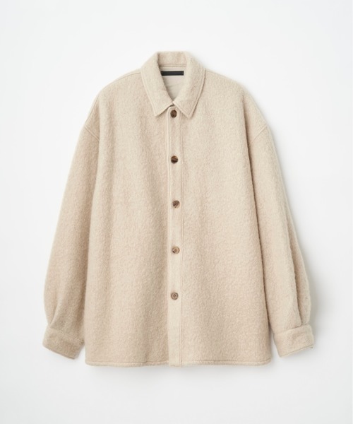 Juha（ユハ）の「MOHAIR SHEEP JACKET（シャツ/ブラウス・メンズ・ブラック/アイボリー・4/3）」の11枚目の写真