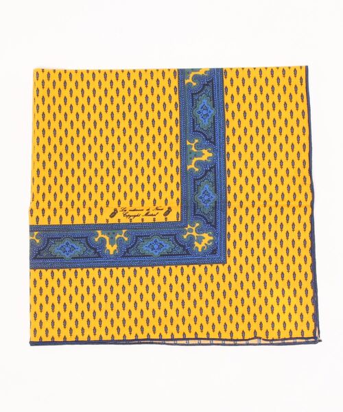 collex（コレックス）の「Vintage scarf 2（バンダナ/スカーフ・レディース・ブルー/レッド/ピンク/オレンジ/ライトベージュ/ブラック・フリー）」の6枚目の写真