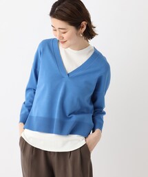 OPAQUE.CLIP | 【3way】レイヤードVネックニット(その他トップス)
