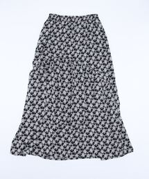 ＪＵＧＬＡＮＳ | ☆ 大人レトロ。花柄ギャザー切替マキシスカート　343073(スカート)