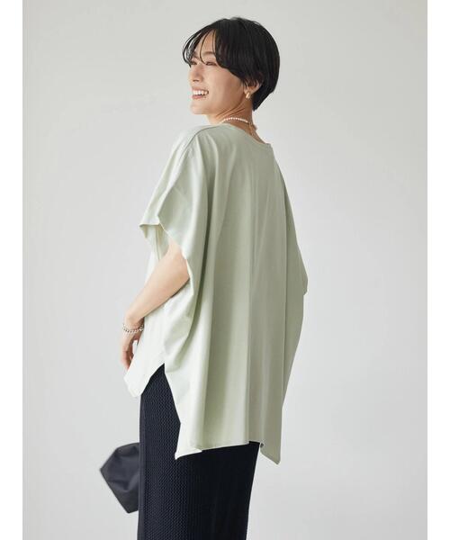 AMERICAN HOLIC(アメリカンホリック)の「ボックスタックカットプルオーバー(Tシャツ/カットソー・レディース・ブラック/オフホワイト/サックスブルー/ミント/その他7・M/L)」の19枚目の写真