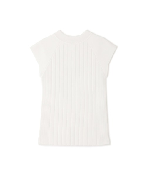 PINKY&DIANNE（ピンキーアンドダイアン）の「◆モックネックリブニットトップス（Tシャツ/カットソー・レディース・ホワイト/グリーン・38）」の11枚目の写真