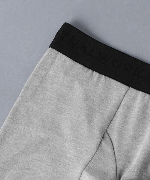 UNITED ARROWS（ユナイテッドアローズ）の「＜NEUTRALWORKS.＞ ローライズ ボクサー（ボクサーパンツ・メンズ・ブラック/グレー・M/L）」の5枚目の写真
