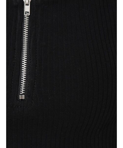 EVRIS（エヴリス）の「バックルデザイントップス（Tシャツ/カットソー・レディース・ホワイト/ブラック/グリーン・FREE）」の6枚目の写真