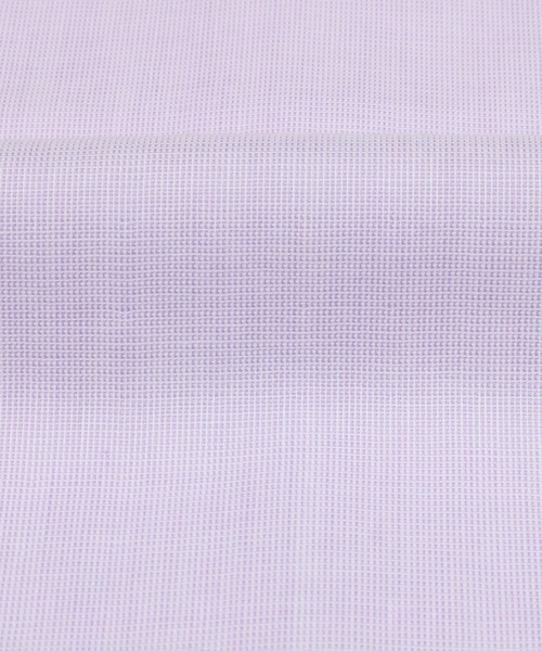 Pitta Re:)（ピッタリ）の「レギュラー衿 やわらかガーゼ 七分袖ビジネスワイシャツ（シャツ/ブラウス・レディース・ラベンダー・S/M/L/LL）」の8枚目の写真