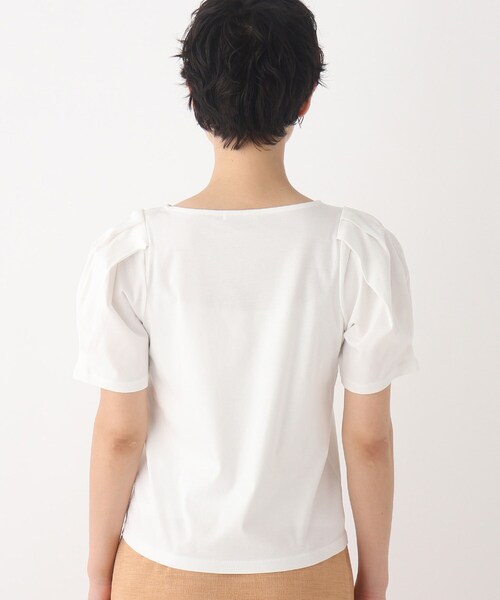 index(インデックス)の「◆SILKYSUPIMA オーバータックトップス【WEB限定カラー・サイズ】(Tシャツ/カットソー・レディース・ライトグレー/ブルー/ガンメタ/ホワイト系/ネイビー系5・40/38/42/36)」の9枚目の写真