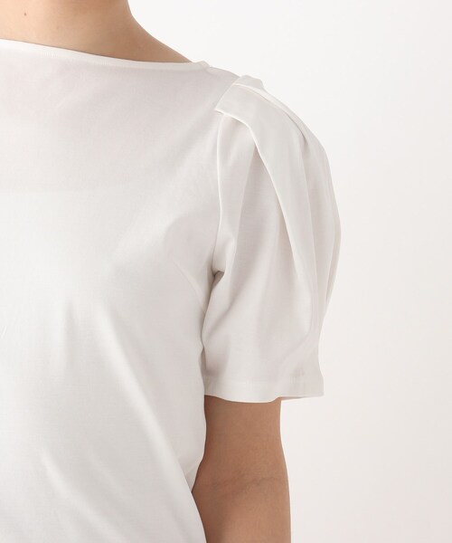 index(インデックス)の「◆SILKYSUPIMA オーバータックトップス【WEB限定カラー・サイズ】(Tシャツ/カットソー・レディース・ライトグレー/ブルー/ガンメタ/ホワイト系/ネイビー系5・40/38/42/36)」の11枚目の写真