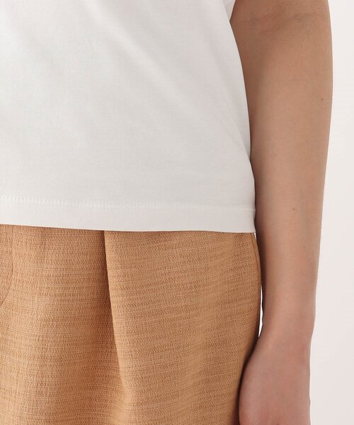 index(インデックス)の「◆SILKYSUPIMA オーバータックトップス【WEB限定カラー・サイズ】(Tシャツ/カットソー・レディース・ライトグレー/ブルー/ガンメタ/ホワイト系/ネイビー系5・40/38/42/36)」の12枚目の写真