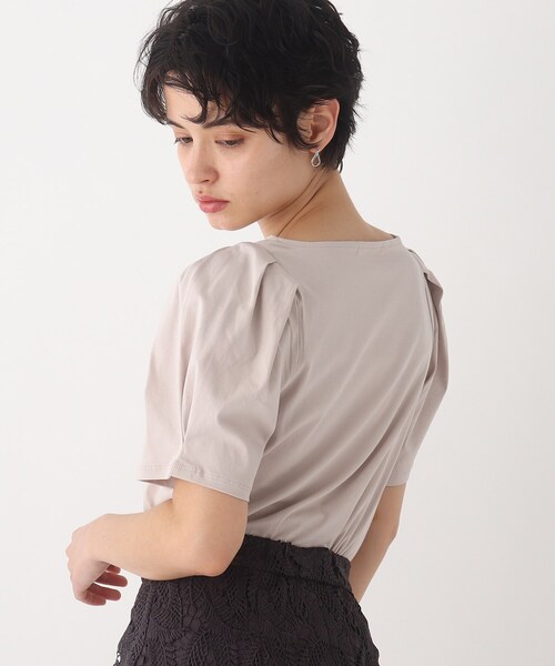 index(インデックス)の「◆SILKYSUPIMA オーバータックトップス【WEB限定カラー・サイズ】(Tシャツ/カットソー・レディース・ライトグレー/ブルー/ガンメタ/ホワイト系/ネイビー系5・40/38/42/36)」の18枚目の写真