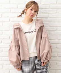 セール ブランド古着 Ingni イング レディース のマウンテンパーカー ピンク 桃色系 無地 古着通販 Zozoused