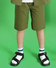 GLAZOS | ツイル・ベルトデザインハーフパンツ【セットアップ対応】(その他パンツ)