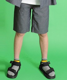 GLAZOS | ツイル・ベルトデザインハーフパンツ【セットアップ対応】(その他パンツ)