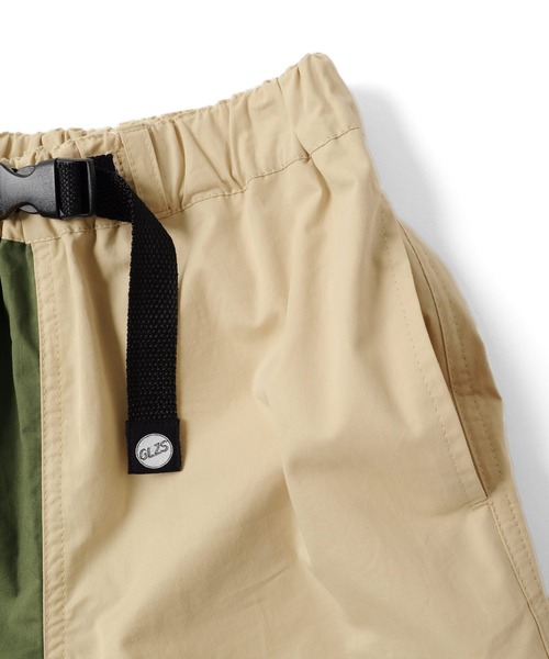 GLAZOS（グラソス）の「ツイル・ベルトデザインハーフパンツ【セットアップ対応】（その他パンツ・キッズ・ベージュ/ブラック/カーキ/マスタード/ブルー/マルチ・150cm/130cm/160cm/170cm/140cm）」の11枚目の写真