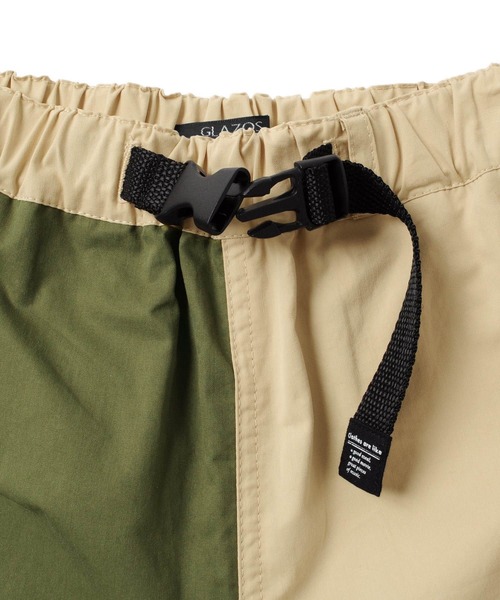 GLAZOS（グラソス）の「ツイル・ベルトデザインハーフパンツ【セットアップ対応】（その他パンツ・キッズ・ベージュ/ブラック/カーキ/マスタード/ブルー/マルチ・150cm/130cm/160cm/170cm/140cm）」の14枚目の写真