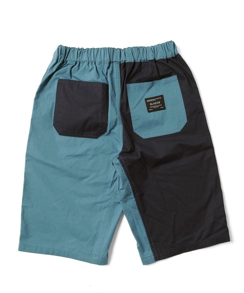 GLAZOS（グラソス）の「ツイル・ベルトデザインハーフパンツ【セットアップ対応】（その他パンツ・キッズ・ベージュ/ブラック/カーキ/マスタード/ブルー/マルチ・150cm/130cm/160cm/170cm/140cm）」の17枚目の写真