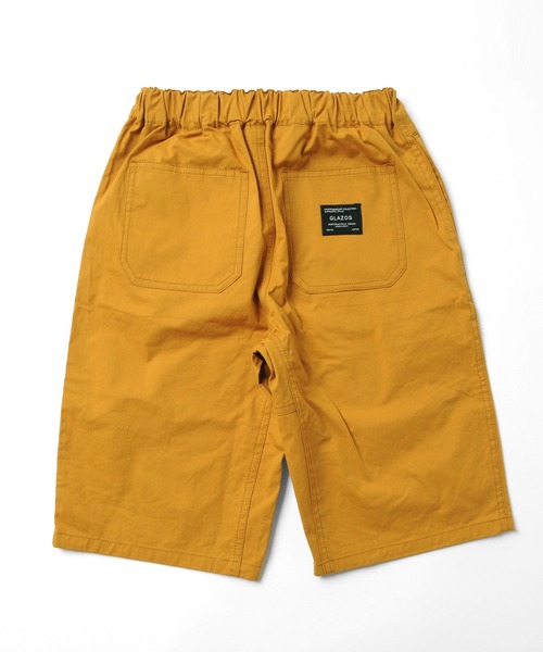 GLAZOS（グラソス）の「ツイル・ベルトデザインハーフパンツ【セットアップ対応】（その他パンツ・キッズ・ベージュ/ブラック/カーキ/マスタード/ブルー/マルチ・150cm/130cm/160cm/170cm/140cm）」の18枚目の写真