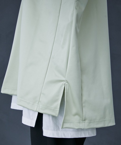 PUBLIC TOKYO（パブリックトウキョウ）の「スキッパースタンドプルオｰバー（シャツ/ブラウス・メンズ・ブラック/カーキ・FREE）」の3枚目の写真