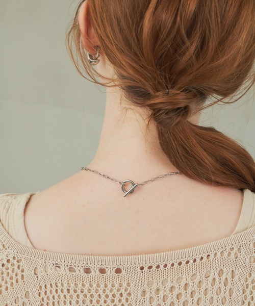 hinari（ヒナリ）の「マンテルチェーンネックレス（ネックレス・レディース・シルバー/ゴールド・FREE）」の12枚目の写真