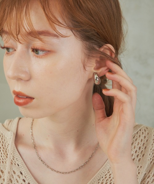 hinari（ヒナリ）の「マンテルチェーンネックレス（ネックレス・レディース・シルバー/ゴールド・FREE）」の8枚目の写真