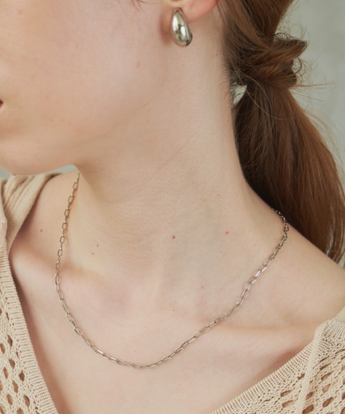 hinari（ヒナリ）の「マンテルチェーンネックレス（ネックレス・レディース・シルバー/ゴールド・FREE）」の10枚目の写真