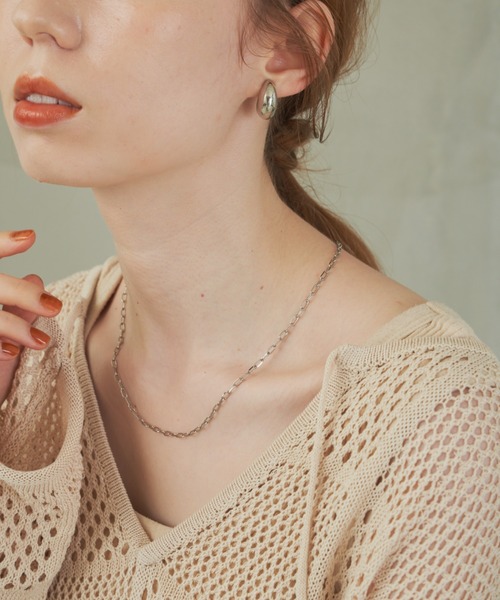 hinari（ヒナリ）の「マンテルチェーンネックレス（ネックレス・レディース・シルバー/ゴールド・FREE）」の11枚目の写真