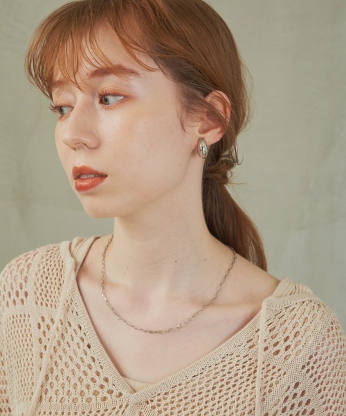 hinari（ヒナリ）の「マンテルチェーンネックレス（ネックレス・レディース・シルバー/ゴールド・FREE）」の13枚目の写真