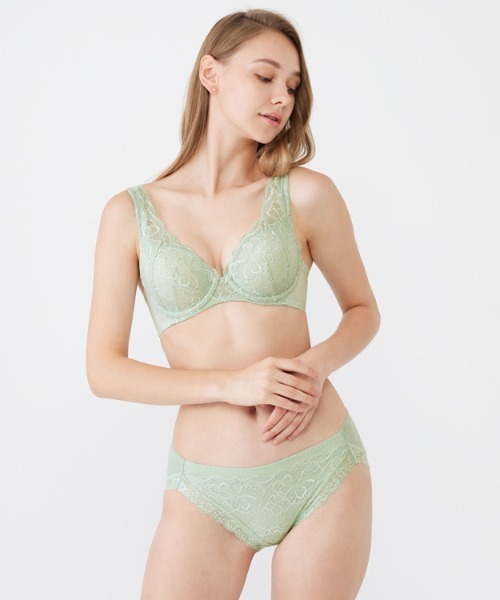 Triumph(トリンプ)の「恋するブラ ソフトストレッチカップ562 ブラジャー【D,Eカップ】TR562 WHU(ブラジャー・レディース・ベージュ/グリーン・D70/D65/D75/E65/E70/E75/D90/E80/D80/D85)」の12枚目の写真