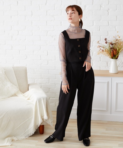 セール】ビスチェとワイドパンツのセットアップ/AC1448（セットアップ