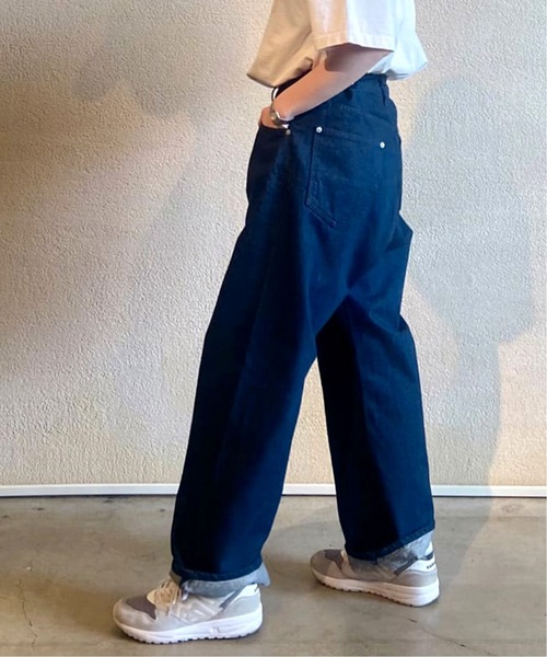 JOURNAL STANDARD LUXE(ジャーナルスタンダード ラックス)の「12OZデニム タック5PK(デニムパンツ・レディース・アイボリー/ネイビー・SMALL/MEDIUM)」の16枚目の写真