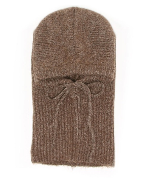 DONOBAN（ドノバン）の「バラクラバフーディー（ストール/ショール・レディース・ブラック/グレー/アイボリー/モカ・F）」の20枚目の写真