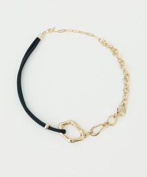 UNITED TOKYO | レザーコンビチェーンネックレス(ネックレス)