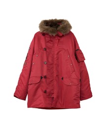 HYSTERIC GLAMOUR | HYSTERIC ACADEMYアップリケ N-3Bコート(その他アウター)