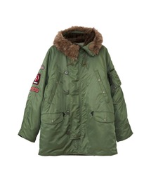 HYSTERIC GLAMOUR | HYSTERIC ACADEMYアップリケ N-3Bコート(その他アウター)
