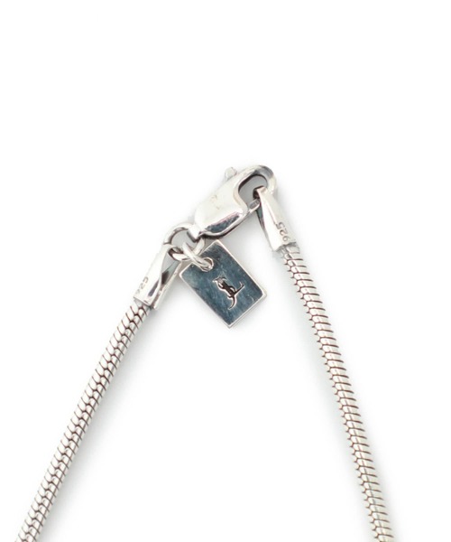 アクセサリー JOHNLAWRENCESULLIVAN/SILVER NECKLACE Silver chain long necklace