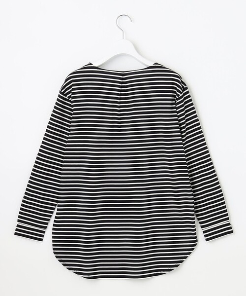 J.PRESS（ジェイプレス）の「ボーダージャージー カットソー（Tシャツ/カットソー・レディース・ホワイト系1・F）」の6枚目の写真