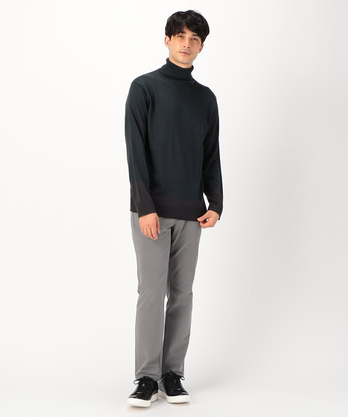 COMME CA ISM（コムサイズム）の「タートルネック ニット（ニット/セーター・メンズ・ブルー/グリーン/ブラック/ベージュ・MEDIUM/LARGE）」の9枚目の写真