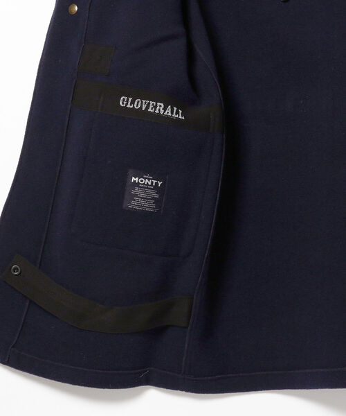 Gloverall(グローバーオール)の「GLOVERALL / MONTY モンティー ダッフルコート(ダッフルコート・メンズ・ブラウン系その他3/ネイビー・MEDIUM/SMALL)」の10枚目の写真