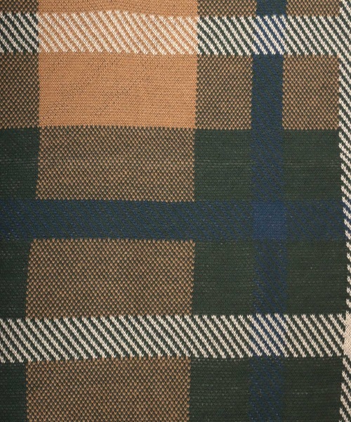 Salong hameu（サロン ハミュー）の「ビッグシルエット チェック柄Vネックニットベスト（ベスト・メンズ・ホワイト系その他/ブラック系その他/ブラウン系その他/ベージュ系その他・M/L）」の14枚目の写真