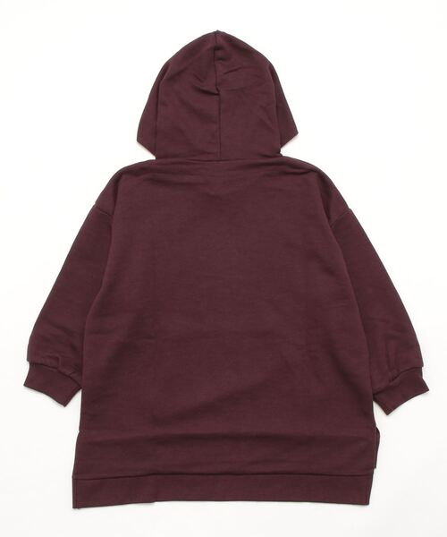 NHT（エヌエイチティー）の「NHT/エヌエイチティー ビッグパーカー（スウェット・キッズ・ベージュ/レッド系その他・110cm/120cm/130cm/140cm/150cm）」の12枚目の写真