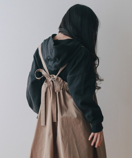 NHT（エヌエイチティー）の「NHT/エヌエイチティー ビッグパーカー（スウェット・キッズ・ベージュ/レッド系その他・110cm/120cm/130cm/140cm/150cm）」の16枚目の写真