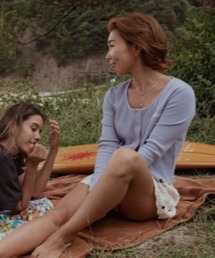 CHEER/ロキシー長袖ロンT