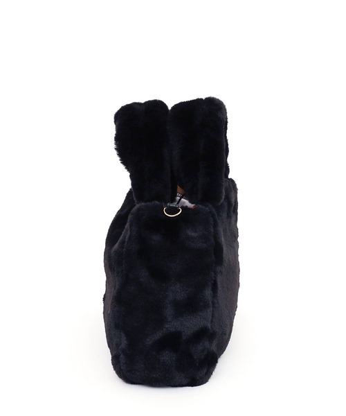 COOCO（クーコ）の「リバーシブルエコファーミニバッグ（ショルダーバッグ・レディース・ブラック/オフホワイト/オレンジ/ブルー・9）」の14枚目の写真