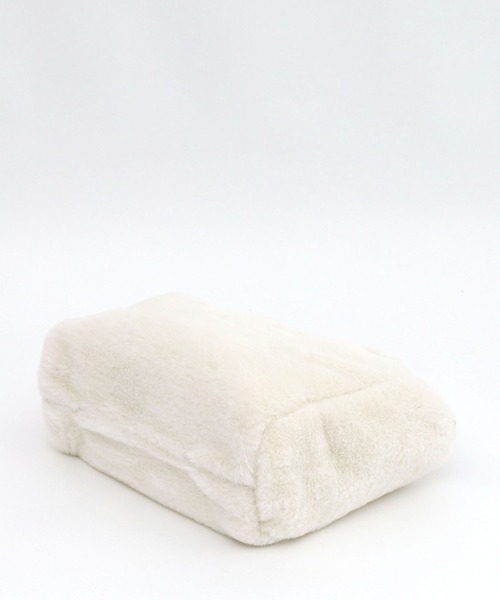 COOCO（クーコ）の「リバーシブルエコファーミニバッグ（ショルダーバッグ・レディース・ブラック/オフホワイト/オレンジ/ブルー・9）」の12枚目の写真