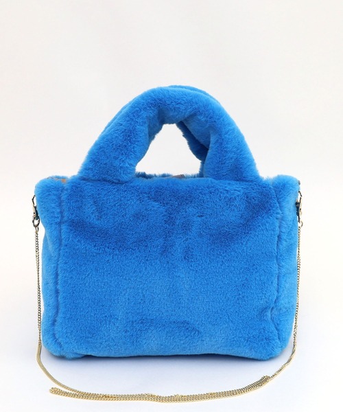 COOCO（クーコ）の「リバーシブルエコファーミニバッグ（ショルダーバッグ・レディース・ブラック/オフホワイト/オレンジ/ブルー・9）」の22枚目の写真