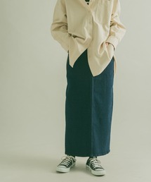 FORK&SPOON | FORK&SPOON　オーガニックコットンデニムストレートスカート(スカート)
