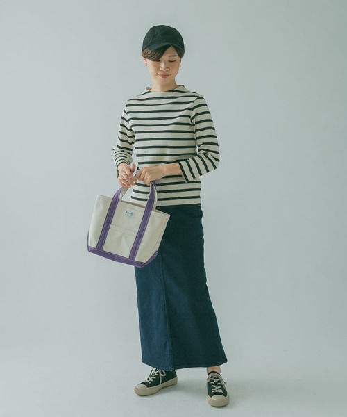 FORK&SPOON（フォークアンドスプーン）の「FORK&SPOON　オーガニックコットンデニムストレートスカート（スカート・レディース・ブルー系その他/ワンウォッシュ・1/2）」の14枚目の写真